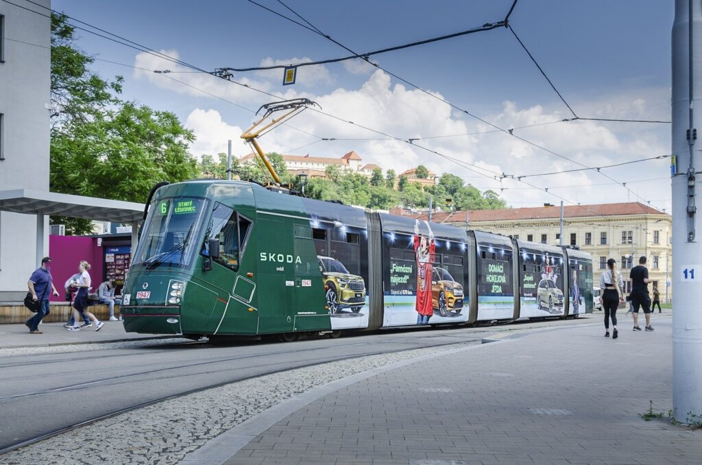 Brno Celopolep tramvaje Škoda