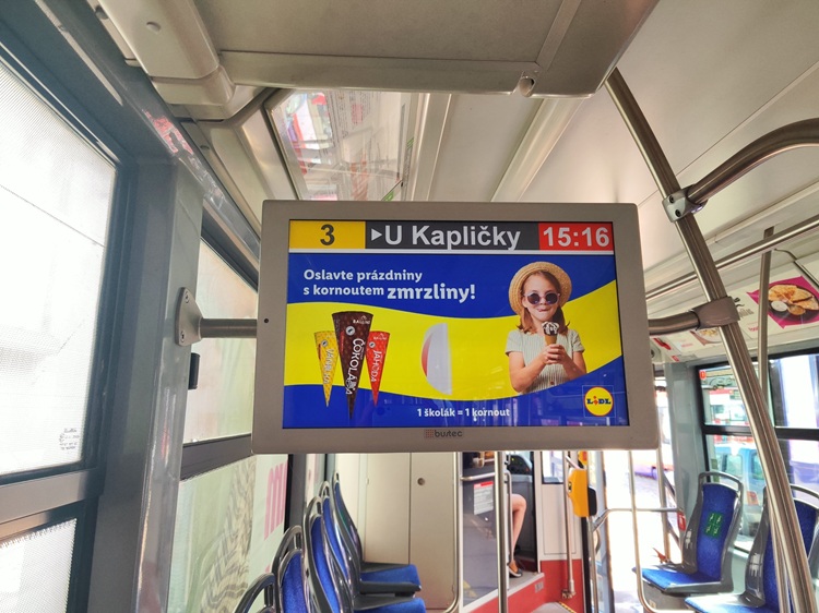 LCD kampaň pro řetězec Lidl